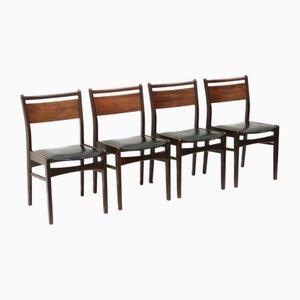 Vintage Dining Chairs, 1960s, Set of 4