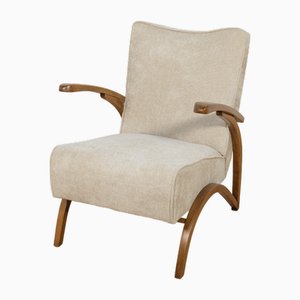 Poltrona nr. 410 di Jindřich Halabala per Up Závody, Former Czechoslovakia, anni '30