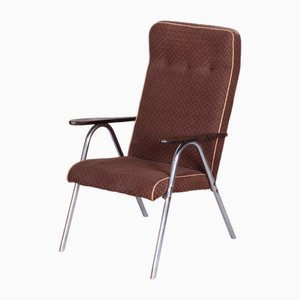 Bauhaus Armchair in Chome-Plated Steel, 1940s