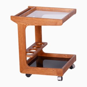 Mid-Century Trolley in Mahogany, 1960s