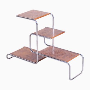 Bauhaus Flower Stand in Oak attributed to Kovona, 1930s