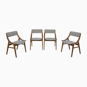 Ski Jumper Chairs from Zamojska, Poland, 1960s, Set of 4