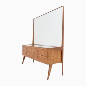 Commode à Tiroirs Vintage avec Miroir, Italie, 1960s