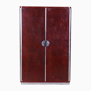 Armoire Bauhaus en Noyer attribuée à Vichr et Spol, 1930s