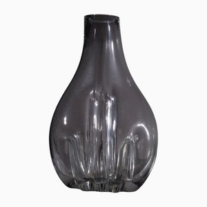 Vaso eccentrico in vetro di Murano di Toni Zuccheri, anni '70