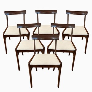 Danish Dining Chairs by Ole Wanscher for Poul Jeppesens Møbelfabrik, 1960s, Set of 6