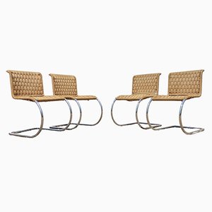 MR10 Dining Chairs by Mies Van Der Rohe, 1960s, Set of 4