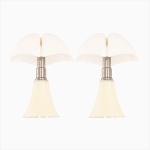 Pipistrello Table Lamps by Gae Aulenti for Martinelli Luce, 1965, Set of 2