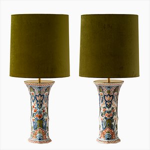 Table Lamps by Royal Tichelaar Makkum, Set of 2