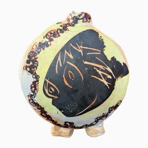 Vase Gourde en Grès Cérame, 2000s