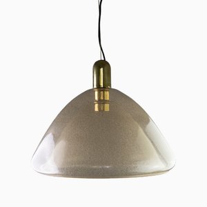 Mid-Century Hängelampe aus Muranoglas, 1960er