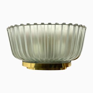 Glas Wandlampe von Gianni Seguso, 1950er