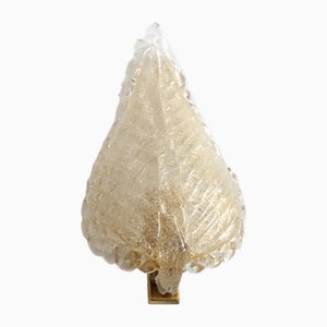 Wandlampe aus Muranoglas von Barovier & Toso