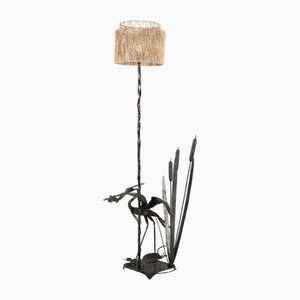 Lampadaire Vintage en Fer Forgé, 1971