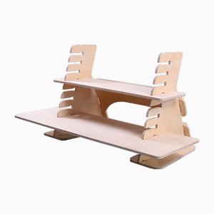 Natural Birch Multiplex Standing Desk