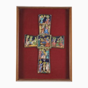 19th Century Reproduction of the Enamelled Cross of Paschal i