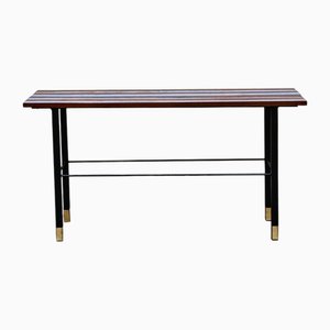 Banc en Bois et Métal par Tito Agnoli, Italie, 1960s