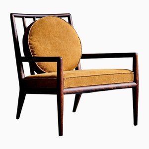 Lounge Chair attributed to T.H. Robsjohn-Gibbings for Widdicomb, USA, 1950s