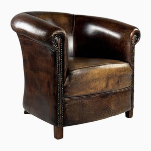 Set of Sheepskin Club Chairs