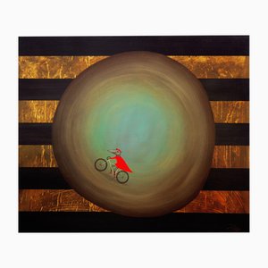 Zane Luse, Speedway, Huile sur Toile, 2015