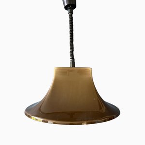 Acrylic Glass Witch Hat Pendant Lamp from Willem Hagoort