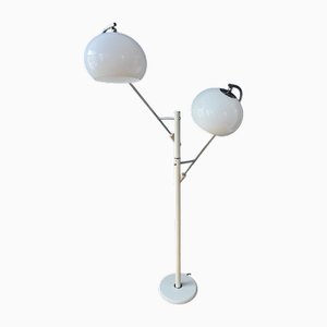 Lámpara de pie era espacial en forma de hongo en blanco de Dijkstra