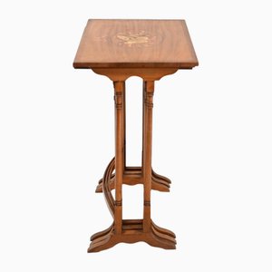 Regency Sheraton Nesting Tables, Set of 3