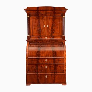Vintage Cylinder Secretaire with Attachment