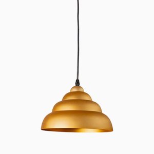 Vintage Aluminum Ceiling Lamp, 1980s