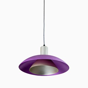 Vintage Metal Ceiling Lamp, 1980s