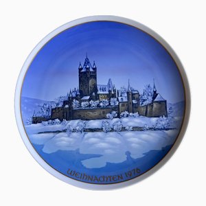 Vintage Christmas Plate by Helmut Drexler for Rosenthal, 1976