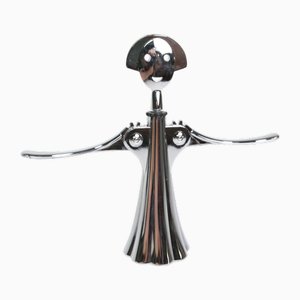 Tire-Bouchon en Acier Inoxydable par Anna G pour Alessi, 1980s