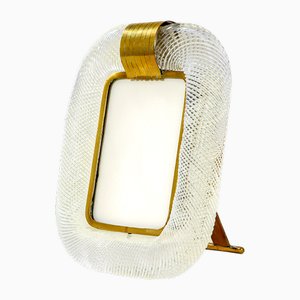 Picture Frame in Murano Glass by Barovier & Toso, 1950s