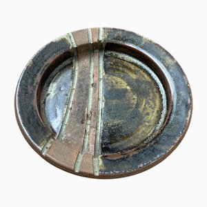 Mid-Century Danish Studio Pottery Bowl from Aage Würtz, 1960s