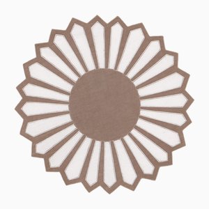Gernika Sol Tortora Linen Placemat by Los Encajeros