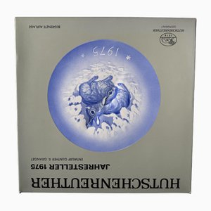 Annual Plate in Porcelain by Gunther Granget for Hutschenreuther, 1975