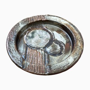 Scodella Mid-Century Studio in ceramica di Aksel Larsen per Axella, Danimarca, anni '60