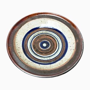 Scodella Mid-Century in ceramica da studio di Helle Allpass, Danimarca, anni '60