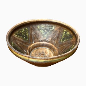 Mid-Century Danish Studio Pottery Bowl by Jørgen Christian Andersen for Ja Keramik, 1960s