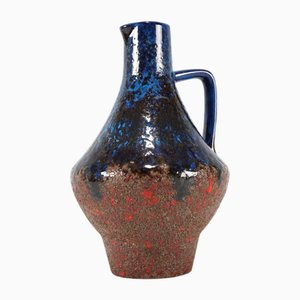 Mid-Century Vase in Fat Lava, 1970s