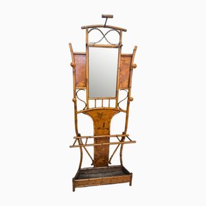 Art Nouveau Bamboo Cloakroom