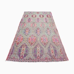 Kilim Rug in Pastel Tones, 1980s