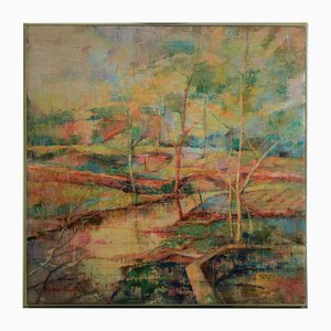 Alfonso Pragliola, Golden Dream, 2019, Oil on Canvas
