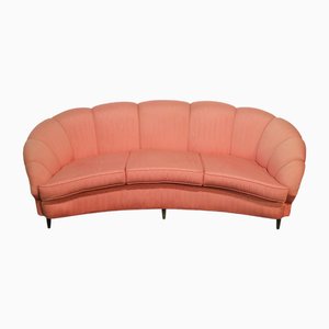 Sofá vintage de terciopelo, años 60