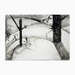 Leszek Rózga, The Freeze, 2002, Radierung auf Papier