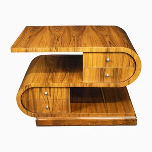 Art Deco Style Double-Sided Coffee Table, 1980s