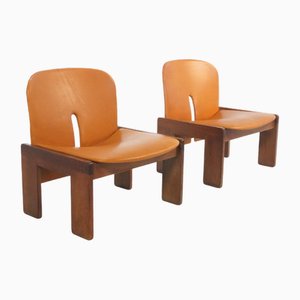 Modell 925 Sessel von Afra & Tobia Scarpa für Cassina, 1970er, 2er Set