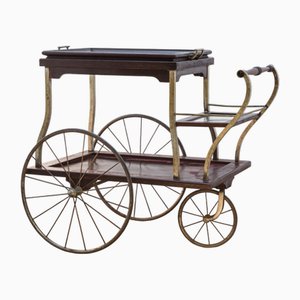 Antique Viennese Bar Cart by Adolf Loos for F.O. Schmidt, 1905