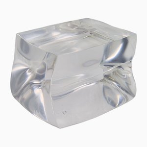 Vintage Modern Sculptural Abstract Astrolite Acrylic Paperweight by Ritts L.A., 1970s
