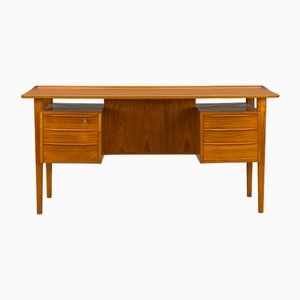 Scrivania in teak di Peter Lovig Nielsen per Hedensted Mobelfabrik, Danimarca, 1964